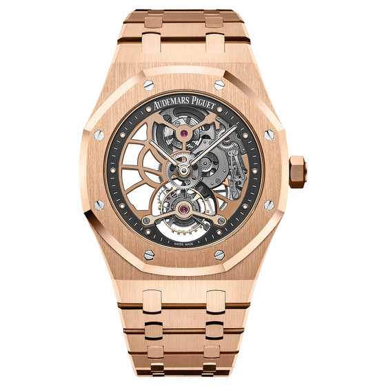 Audemars Piguet ROYAL OAK TOURBILLON EXTRA-THIN OPENWORKED watch REF: 26518OR.OO.1220OR.01 - Click Image to Close